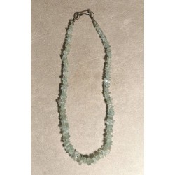 Aiguemarine - Collier pièce unique 1 - 5ème chakra